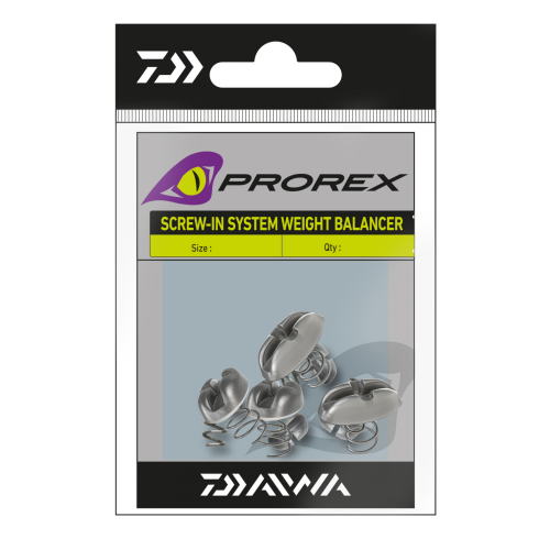 Lests Daiwa Prorex PX Screw-In Weight Balancer