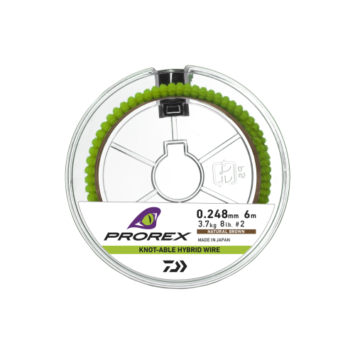 Daiwa Prorex PX Hybr. Knotable Wire 6m Brown