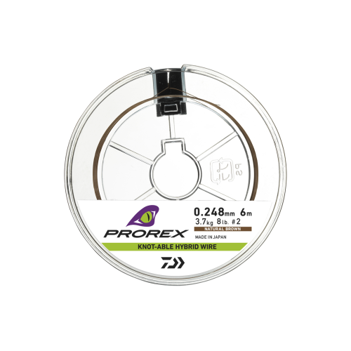 Daiwa Prorex PX Hybr. Knotable Wire 6m Brown