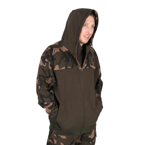 Sweat Zippé Fox LW Khaki / Camo Split Zip Hoody