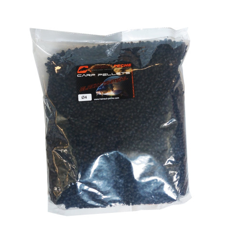Pellets Hainaut Pêche Carp Pellets Black Fishmeal 2Kg 2