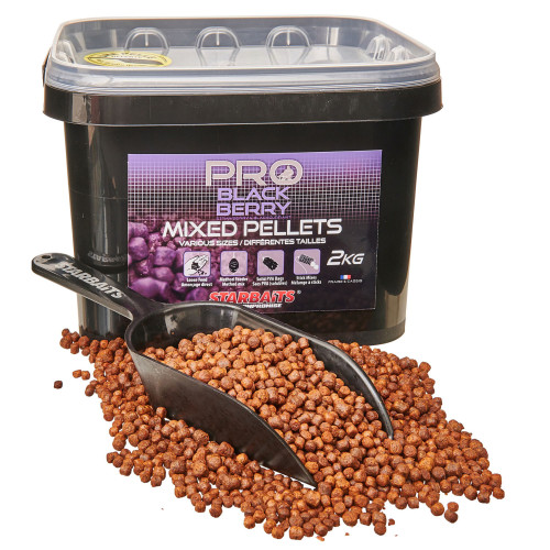 Pellets Starbaits Pro Blackberry Pellets Mixed 2Kg