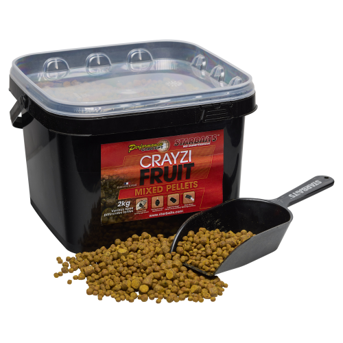 Pellets Starbaits PC Crayzi Fruit Pellets Mixed 2KG