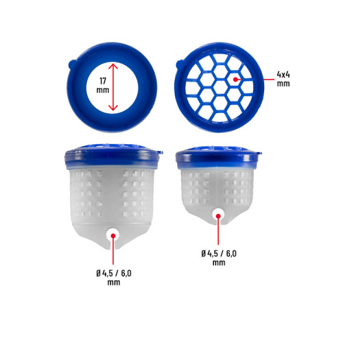 Coupelles Colmic Soft Pots: Diam. 4.50mm...