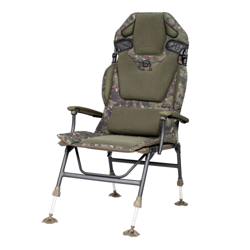 Level Chair Trakker Levelite Longback Chair Camo