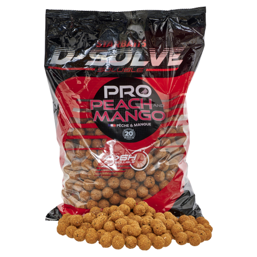 Bouillettes Solubles Starbaits Pro Peach & Mango D-Solve... 2