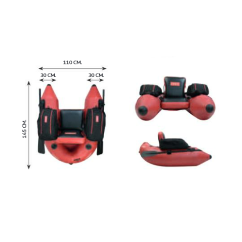 Float Tube Hart Vendetta Pro