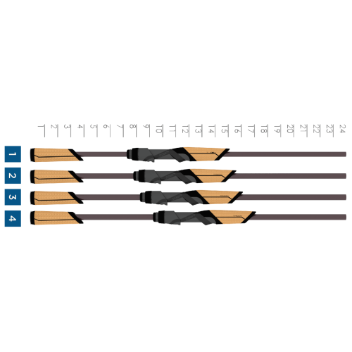 Canne Spinning St. Croix Mojo Bass Trigon Spinning 7'3 MHF 2