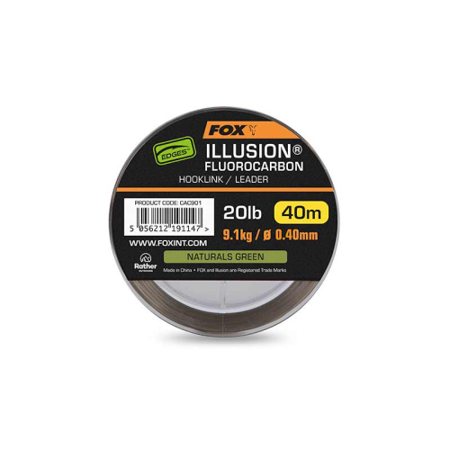 Edges Illusion Fluorocarbon x 40m - Naturals Green