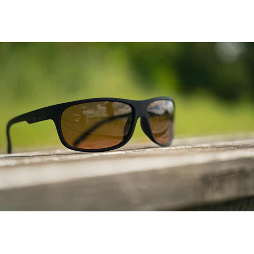 Lunettes Polarisantes Fox Rage Matt Black Wrap...