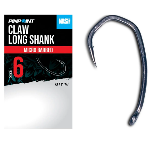 Hameçons Carpe Nash Claw Long Shank