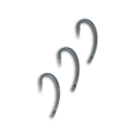 Hameçons Carpe Nash Curve Shank X