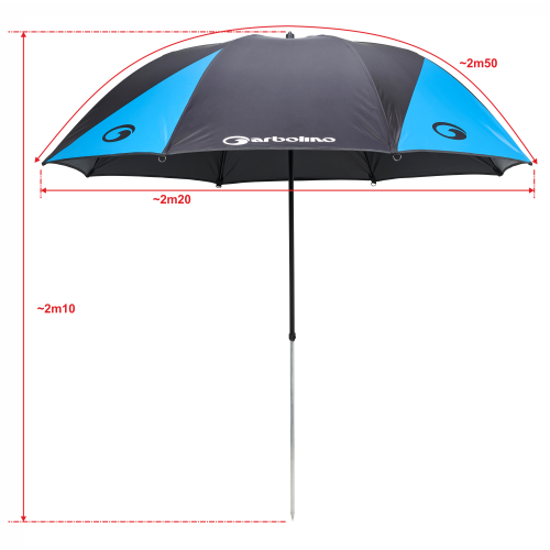 Parapluie Garbolino Squadra Competition - 2m50...