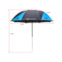 Parapluie Garbolino Squadra Competition - 2m50 - Baleines Fibres -