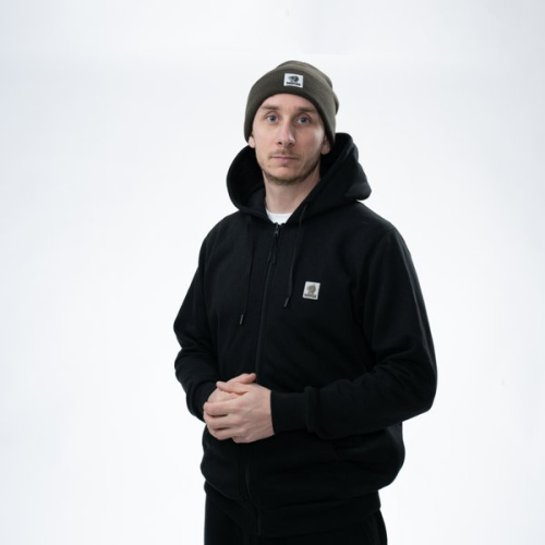 Sweat Zippé Nash Make It Happen Badge Zipped Hoody Black 2