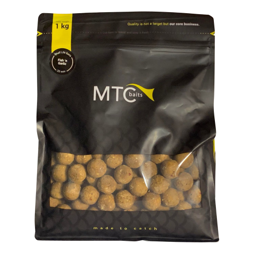Bouillette MTC Baits Stabilisée Fish 'n Garlic - 1 kg
