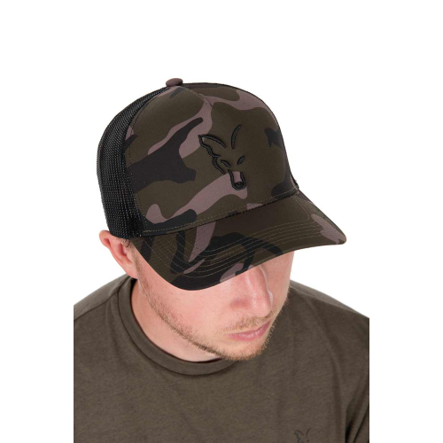 Casquette Fox Black Camo Trucker