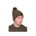 Bonnet Fox Khaki Knitted Bobble
