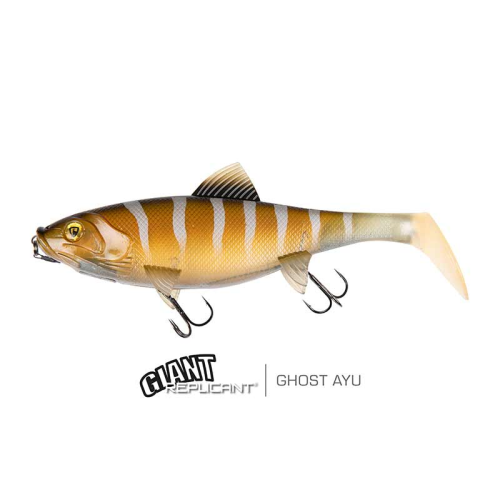 Leurre souple géant Fox Rage Giant Replicant Wobble avec harnais de sécurité pour la pêche du brochet record