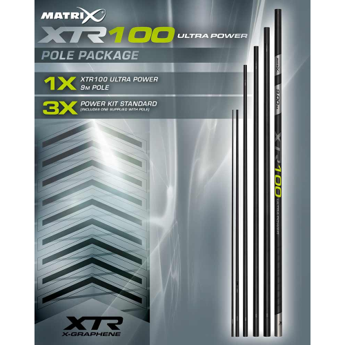 Pack Canne Au Coup Matrix XTR100 Ultra Power...