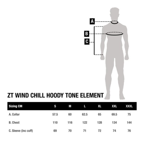 Sweat Nash ZT Wind Chill Hoody Two Tone Element