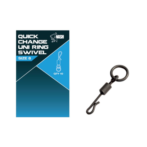 Emerillons Nash Quick Change Ring Swivel Size 8