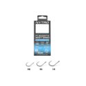 Bas De Ligne NTO-B1 Barbless F1 Shortz 3 Inch/7.5CM Latex Bait Band Ready Tied Rigs