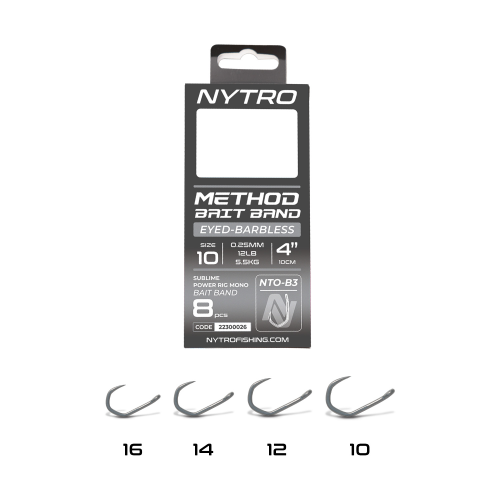 Bas De Ligne Nytro NTO-B3 Barbless Method 4...