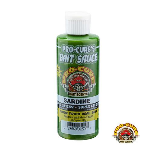 Attractant Pro Cure Sardine Bait Sauce - Flacon 4 oz....