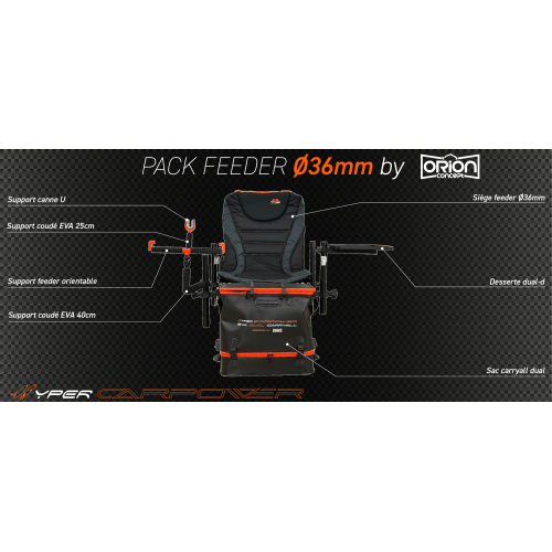 Pack Siège Feeder Orion Concept Nest D36MM
