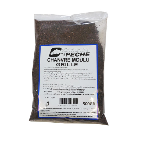 Farine Hainaut Pêche Chanvre Moulu Grillé 500g