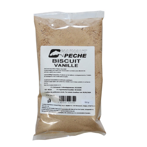 Farine Hainaut Pêche Biscuit Vanille 900g