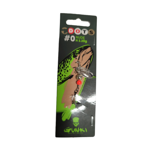 Cuiller Gunki Dots Nude 0H Full Silver