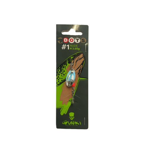 Cuiller Gunki Dots Nude 1H Full Silver