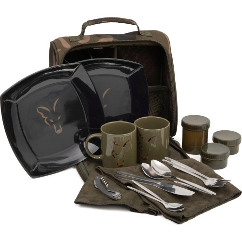 Set De Cuisine Fox Camolite 2 Person Dinner Set