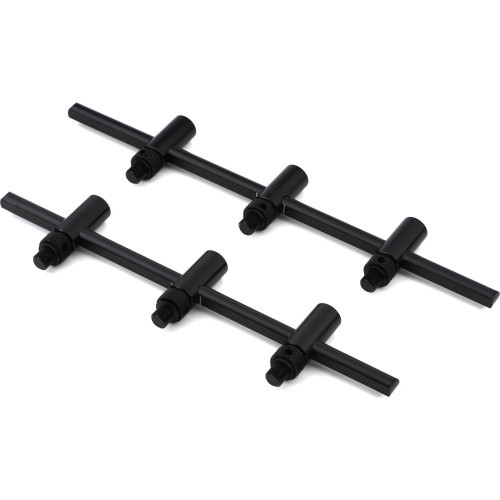 Fox Black Label Slim Adjustable 3 Rod Buzz bars...