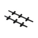 Fox Black Label Slim Adjustable 3 Rod Buzz bars (220mm - 250mm)