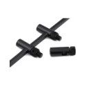 Fox Black Label Slim Adjustable 3 Rod Buzz bars (220mm - 250mm)