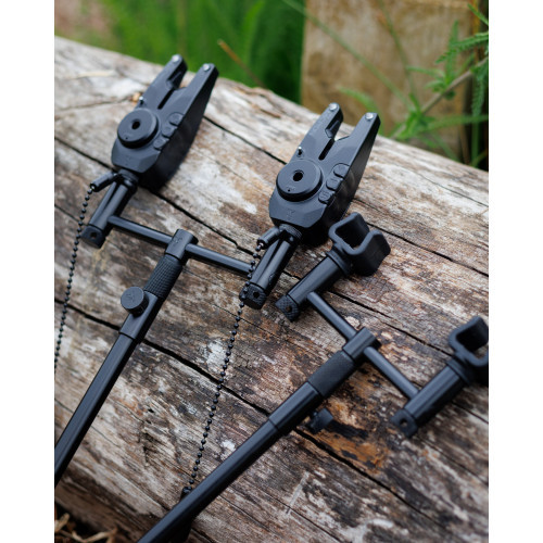 Fox Black Label Slim 2 Rod Buzz Bars (110mm -...