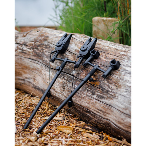 Fox Black Label Slim 2 Rod Buzz Bars (110mm -...