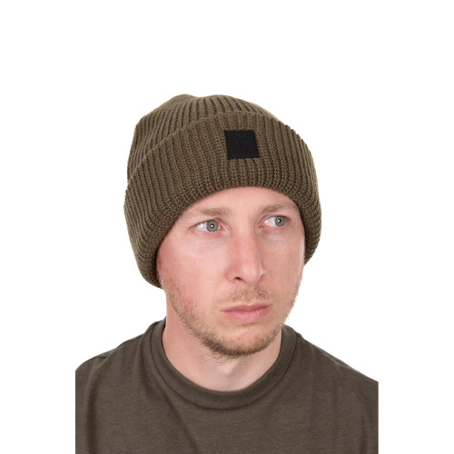 Bonnet Fox Olive Merino Blend Beanie