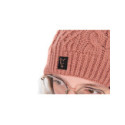 Bonnet Fox Ladies Knitted Bobble