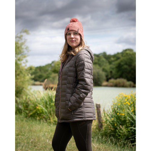 Bonnet Fox Ladies Knitted Bobble