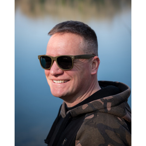 Lunettes Polarisantes Fox Avius Trans Khaki -...