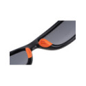 Lunettes Polarisantes Fox Collection Black Orange Shades - Brown Lens