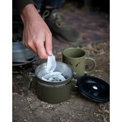 Fox Cookware Coffee/Tea Khaki Storage 860ml