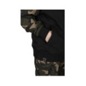 Sweat Fox LW BLack / Camo Split Zip Hoody