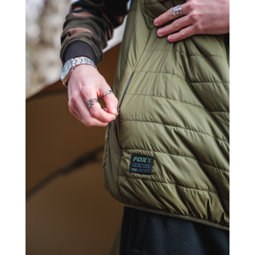 Fox Olive quilted 100 Gilet