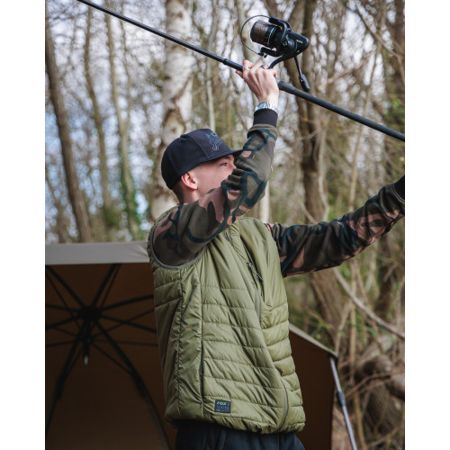 Fox Olive quilted 100 Gilet