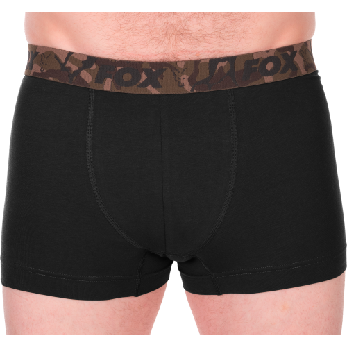 Fox Boxer Shorts 2pk Khaki / Black